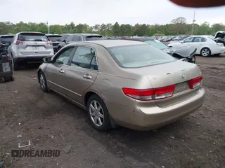 2003 Honda Accord EX z VIN 1HGCM665X3A075800, wystawiony jako IAAI lot #42231769 z przebiegiem 180 000 mil mil oraz . Historia ofert i sprzedaży dostępna na DreamBid. Obrazek 3.