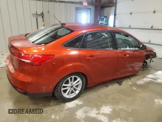 2018 Ford Focus SE with VIN 1FADP3F27JL239199, listed as a Copart auction lot 50701295 with 125,790 mi miles and Non Repairable. Bid and sale history available at carsss.com. Image 3.