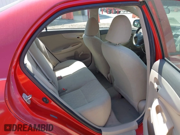 2010 Toyota Corolla with VIN 1NXBU4EE9AZ273551, listed as a IAAI auction lot 42014451 with 103,076 mi miles. Bid and sale history available at carsss.com. Image 8.
