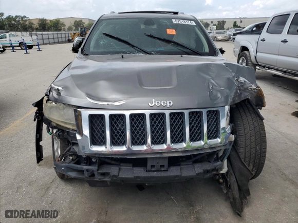 2011 Jeep Grand Cherokee Overland with VIN 1J4RR6GT8BC589021, listed as a Copart auction lot 67518174 with 0 mi miles and Salvage Title. Bid and sale history available at carsss.com. Image 5.