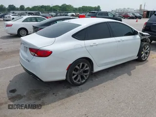 2015 Chrysler 200 S with VIN 1C3CCCBB1FN566088, listed as a IAAI auction lot 42406892 with 155,523 mi miles and . Bid and sale history available at DreamBid. Image 4.