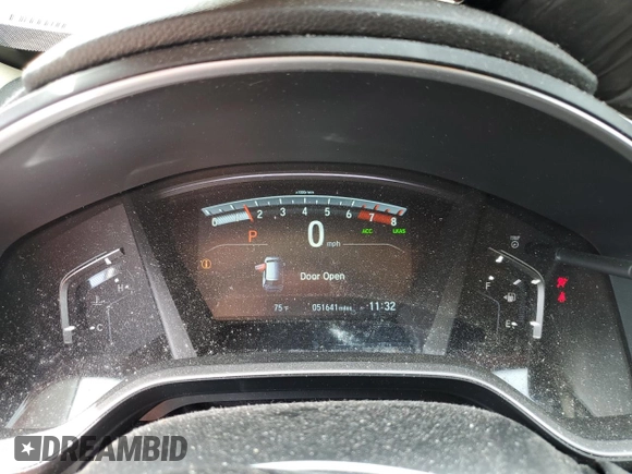 2017 Honda CR-V EX with VIN 5J6RW2H50HL033229, listed as a Copart auction lot 49317615 with 51,641 mi miles and Clean Title. Bid and sale history available at carsss.com. Image 9.
