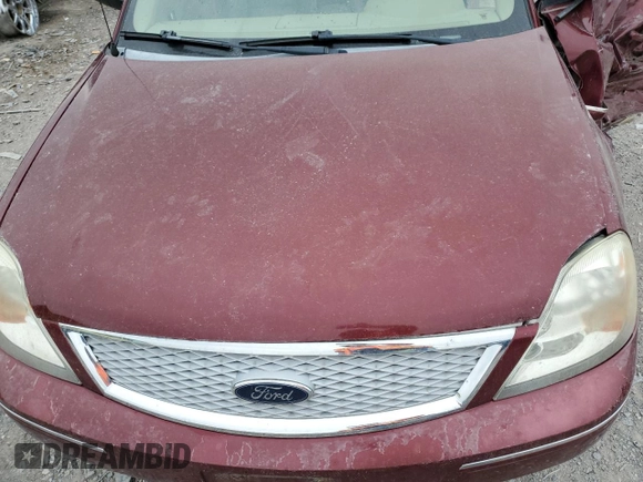 2005 Ford Five Hundred Limited with VIN 1FAFP25195G136277, listed as a Copart auction lot 55783125 with Not provided miles and Salvage title. Bid and sale history available at DreamBid. Image 11.