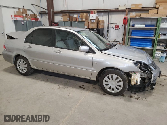 2006 Mitsubishi Lancer ES with VIN JA3AJ26E96U610690, listed as a Copart auction lot 67905674 with 132,914 mi miles and Salvage Title. Bid and sale history available at carsss.com. Image 4.