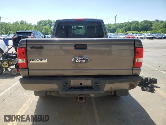 2011 Ford Ranger XLT with VIN 1FTLR4FE6BPA44768, listed as a Copart auction lot 56314625 with Not provided miles and Clean title. Bid and sale history available at DreamBid. Image 6.