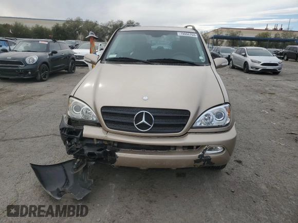 2002 Mercedes-Benz M-Class with VIN 4JGAB54EX2A355722, listed as a Copart auction lot 79066764 with 170,858 mi miles and Salvage Title. Bid and sale history available at carsss.com. Image 5.
