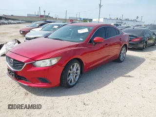 2017 Mazda Mazda6 Touring with VIN JM1GL1V51H1113476, listed as a IAAI auction lot 41928541 with 1 mi miles. Bid and sale history available at carsss.com. Image 2.