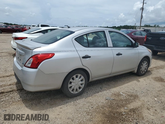 2016 Nissan Versa SV with VIN 3N1CN7AP0GL875033, listed as a Copart auction lot 60912905 with 259,569 mi miles and Salvage title. Bid and sale history available at DreamBid. Image 3.