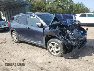 2018 GMC Terrain SLE with VIN 3GKALMEX3JL129254, listed as a Copart auction lot 48492125 with 0 mi miles and Non Repairable. Bid and sale history available at carsss.com. Image 4.