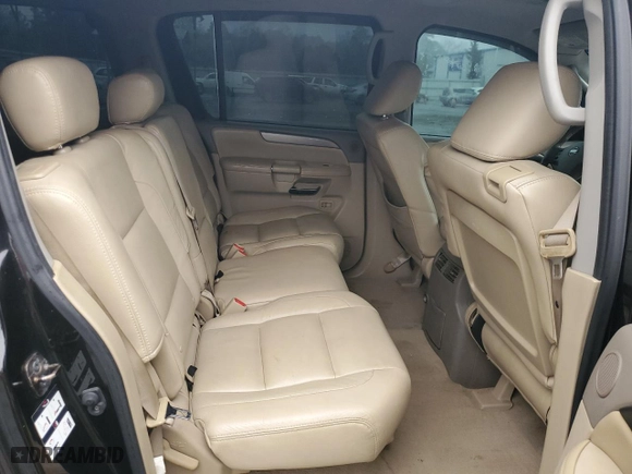 2011 Nissan Armada SV with VIN 5N1BA0ND5BN620409, listed as a Copart auction lot 45012425 with 207,785 mi miles and Salvage Title. Bid and sale history available at carsss.com. Image 12.