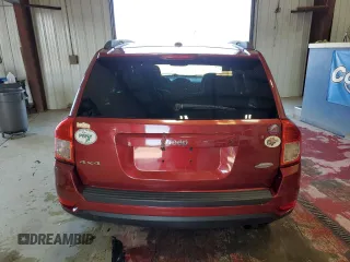 2011 Jeep Compass Latitude with VIN 1J4NF1FBXBD135429, listed as a Copart auction lot 54558405 with 111,222 mi miles and Salvage Title. Bid and sale history available at carsss.com. Image 6.