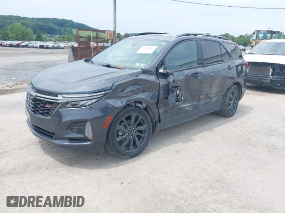 2023 Chevrolet Equinox RS with VIN 3GNAXWEG6PS151668, listed as a IAAI auction lot 42699384 with 31,949 mi miles and . Bid and sale history available at DreamBid. Image 18.