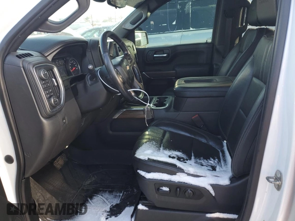 2020 Chevrolet Silverado 1500 High Country with VIN 3GCUYHET3LG116532, listed as a Copart auction lot 88766315 with 119,062 mi miles and Salvage Title. Bid and sale history available at carsss.com. Image 7.