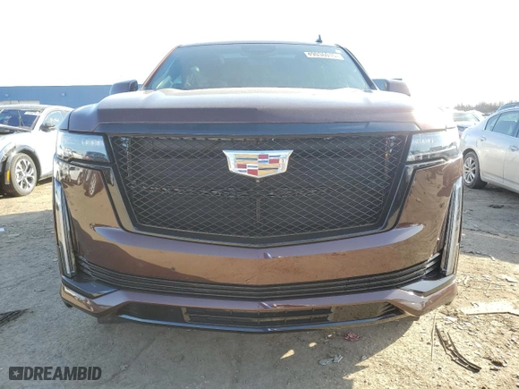 2023 Cadillac Escalade 4WD Sport Platinum with VIN 1GYS4GKL6PR532298, listed as a Copart auction lot 49036015 with 24,757 mi miles and Clean Title. Bid and sale history available at carsss.com. Image 5.