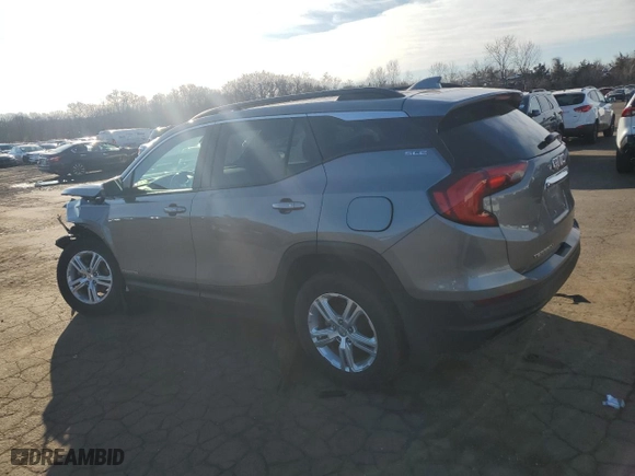 2020 GMC Terrain SLE with VIN 3GKALTEV1LL296921, listed as a Copart auction lot 48330955 with 84,004 mi miles and Salvage Title. Bid and sale history available at carsss.com. Image 2.