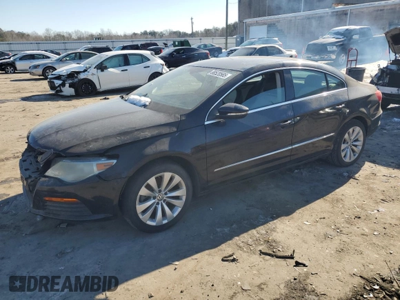 2011 Volkswagen CC Sport with VIN WVWMP7AN6BE727407, listed as a Copart auction lot 88520585 with 103,074 mi miles and Salvage Title. Bid and sale history available at carsss.com. Image 1.