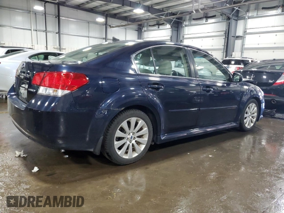 2012 Subaru Legacy Limited with VIN 4S3BMCK69C3017656, listed as a Copart auction lot 56147285 with 99,631 mi miles and Salvage title. Bid and sale history available at DreamBid. Image 3.