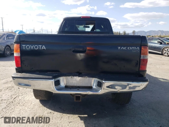 1999 Toyota Tacoma with VIN 4TAWN72N2XZ503012, listed as a Copart auction lot 51633105 with 120,244 mi miles and Salvage title. Bid and sale history available at DreamBid. Image 6.