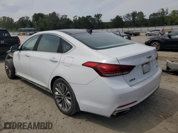 2015 Hyundai Genesis 3.8L with VIN KMHGN4JE3FU033542, listed as a Copart auction lot 70223024 with 137,834 mi miles and Salvage Title. Bid and sale history available at carsss.com. Image 2.