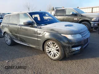 2016 Land Rover Range Rover Sport V6 Diesel HSE with VIN SALWR2KF2GA642732, listed as a IAAI auction lot 41455269 with 88,776 mi miles. Bid and sale history available at carsss.com. Image 1.