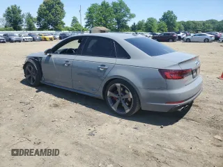 2019 Audi S4 Premium Plus with VIN WAUB4AF45KA082007, listed as a Copart auction lot 55275724 with 25,115 mi miles and Salvage Title. Bid and sale history available at carsss.com. Image 2.