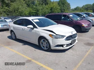 2018 Ford Fusion SE with VIN 3FA6P0H71JR115009, listed as a IAAI auction lot 40270894 with 54,508 mi miles. Bid and sale history available at carsss.com. Image 1.