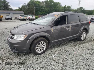 2017 Dodge Journey SXT z VIN 3C4PDCBG8HT532853, wystawiony jako Copart lot #58977955 z przebiegiem 143 606 mil mil oraz Szkoda całkowita • Salvage title. Historia ofert i sprzedaży dostępna na DreamBid. Obrazek 1.