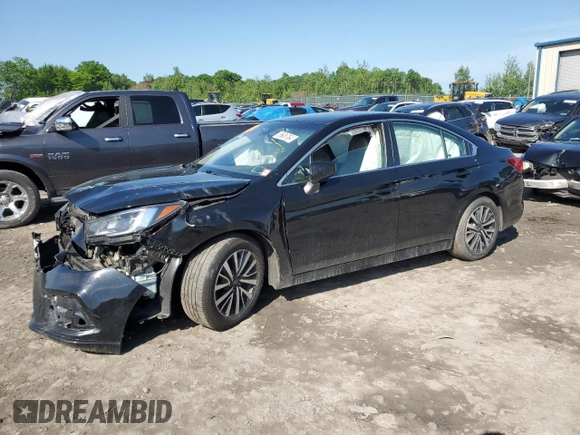 2019 Subaru Legacy Premium with VIN 4S3BNAF64K3021026, listed as a Copart auction lot 55606764 with 156,413 mi miles and Salvage Title. Bid and sale history available at DreamBid. Image 1.