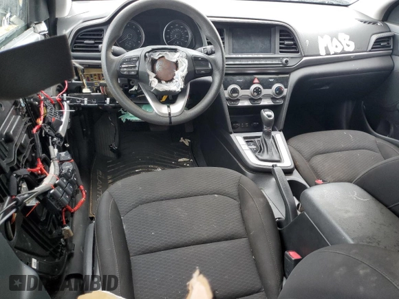 2019 Hyundai Elantra SE with VIN KMHD74LF4KU840259, listed as a Copart auction lot 78598844 with Not Provided miles and Salvage Title. Bid and sale history available at DreamBid. Image 8.