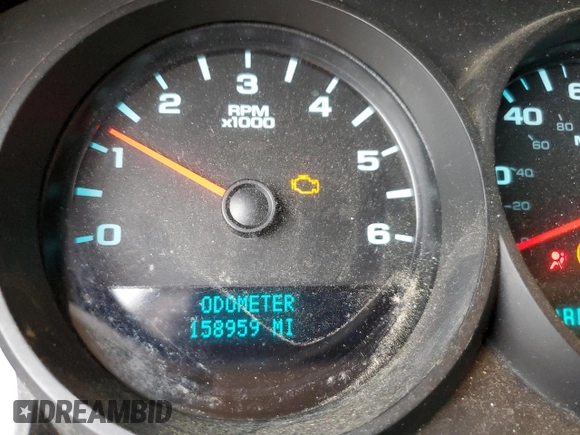 2008 Chevrolet Silverado 1500 Work Truck with VIN 1GCEK14X38Z198318, listed as a Copart auction lot 52226735 with 158,959 mi miles and Salvage Title. Bid and sale history available at carsss.com. Image 9.