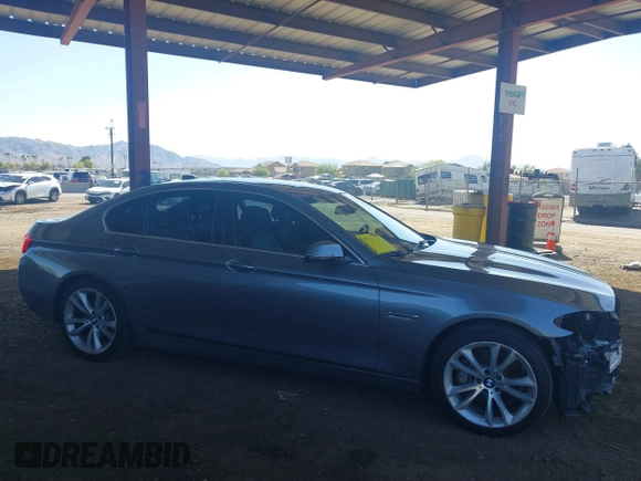 2016 BMW 5 Series 535i with VIN WBA5B1C54GG130262, listed as a IAAI auction lot 41755116 with 125,128 mi miles and . Bid and sale history available at DreamBid. Image 14.