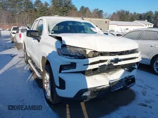 2019 Chevrolet Silverado 1500 with VIN 1GCVYEEDXKZ343887, listed as a IAAI auction lot 41319530 with 60,819 mi miles and . Bid and sale history available at DreamBid. Image 1.