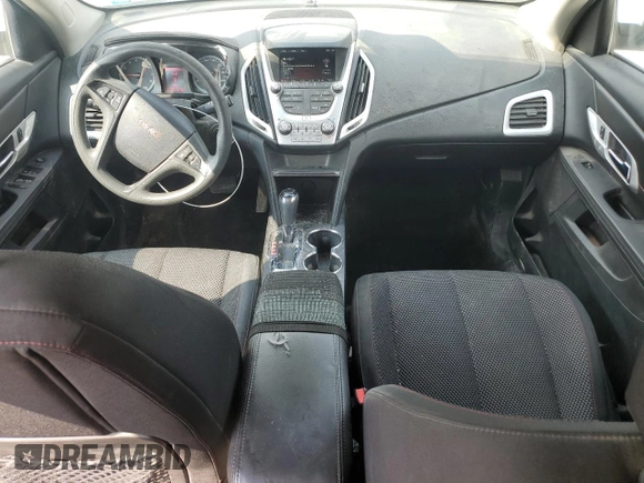 2017 GMC Terrain SLE with VIN 2GKALMEK4H6305053, listed as a Copart auction lot 52783395 with 123,336 mi miles and Salvage Title. Bid and sale history available at carsss.com. Image 8.