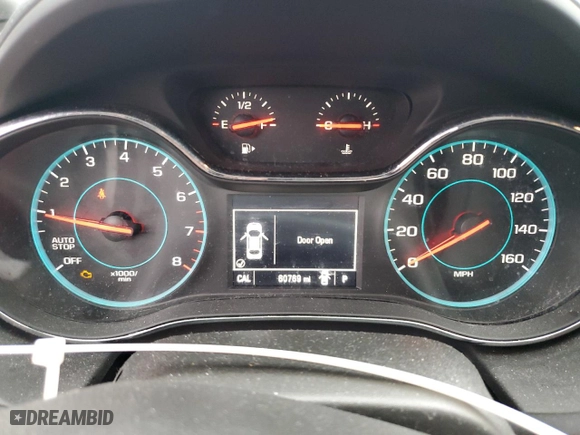 2017 Chevrolet Cruze LT with VIN 3G1BE6SM3HS512037, listed as a Copart auction lot 46114775 with 60,769 mi miles and Salvage Title. Bid and sale history available at carsss.com. Image 9.