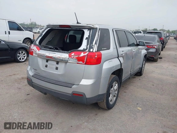 2014 GMC Terrain SLE with VIN 2GKALMEK4E6300480, listed as a IAAI auction lot 41916861 with 163,185 mi miles. Bid and sale history available at carsss.com. Image 4.