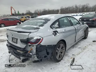 2015 BMW 4 Series 435i xDrive with VIN WBA4B3C51FD670241, listed as a Copart auction lot 41464845 with 81,780 mi miles and Salvage Title. Bid and sale history available at DreamBid. Image 3.