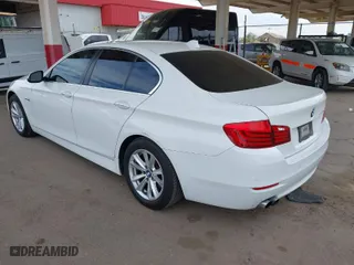 2014 BMW 5 Series 528i with VIN WBA5A5C52ED507826, listed as a IAAI auction lot 41741483 with 123,078 mi miles. Bid and sale history available at carsss.com. Image 3.