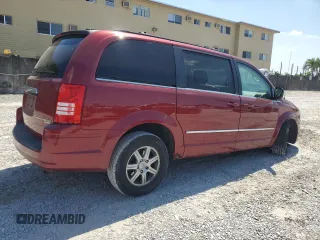 2010 Chrysler Town & Country Touring with VIN 2A4RR5D1XAR428141, listed as a Copart auction lot 53032555 with 161,817 mi miles and Salvage Title. Bid and sale history available at carsss.com. Image 3.