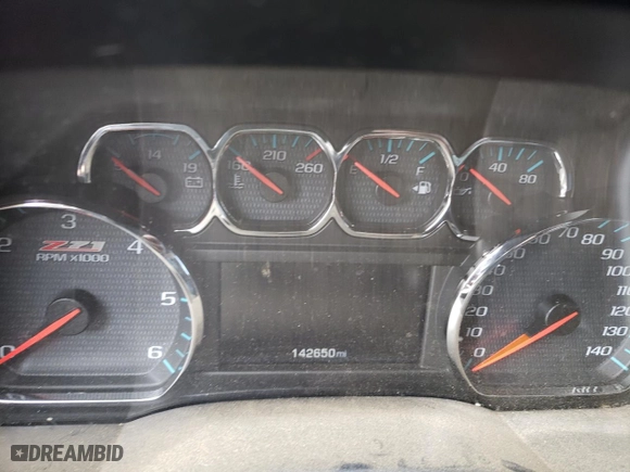 2015 Chevrolet Silverado 1500 LT with VIN 3GCUKREC5FG274690, listed as a Copart auction lot 46351515 with 142,650 mi miles and Salvage Title. Bid and sale history available at carsss.com. Image 9.