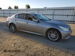 2008 Infiniti G35 Journey with VIN JNKBV61E78M219712, listed as a Copart auction lot 70047674 with 153,072 mi miles and Salvage Title. Bid and sale history available at DreamBid. Image 4.