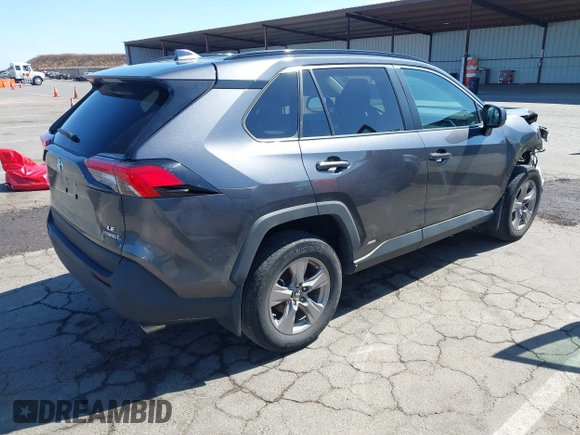 2023 Toyota RAV4 Hybrid LE with VIN 4T3LWRFV8PU096260, listed as a IAAI auction lot 42291243 with 50,380 mi miles and . Bid and sale history available at DreamBid. Image 4.
