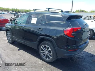 2021 GMC Terrain SLT with VIN 3GKALVEV3ML346487, listed as a IAAI auction lot 42234932 with 39,342 mi miles and . Bid and sale history available at DreamBid. Image 3.