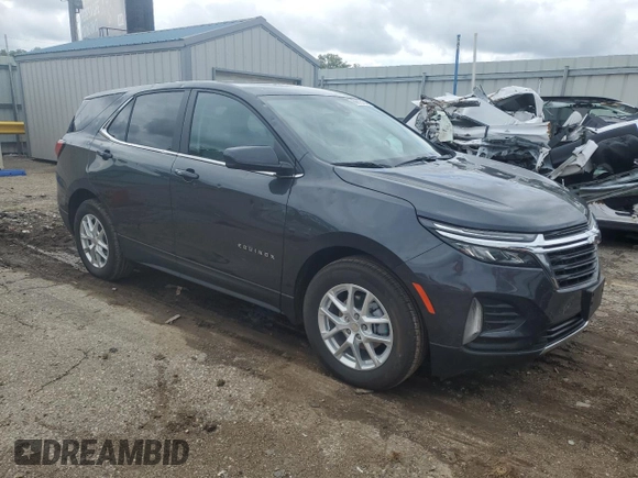 2023 Chevrolet Equinox LT with VIN 3GNAXKEG9PS140513, listed as a Copart auction lot 69610724 with 16,244 mi miles and Clean title. Bid and sale history available at DreamBid. Image 4.