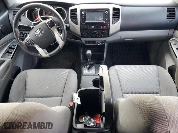 2014 Toyota Tacoma PreRunner with VIN 5TFJX4GN5EX036824, listed as a Copart auction lot 53106185 with 166,843 mi miles and Salvage title. Bid and sale history available at DreamBid. Image 8.