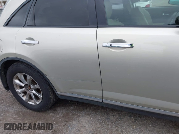 2008 Infiniti FX z VIN JNRAS08W08X203724, wystawiony jako IAAI lot #41714315 z przebiegiem Nie podano mil oraz . Historia ofert i sprzedaży dostępna na DreamBid. Obrazek 6.