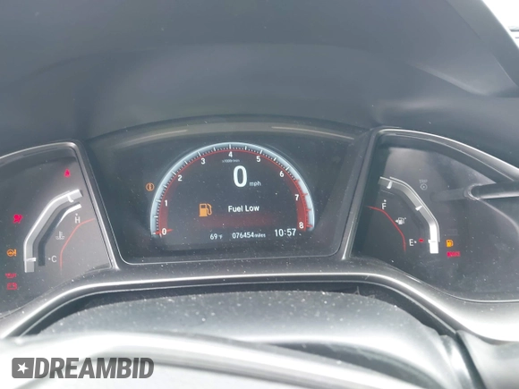 2017 Honda Civic Si with VIN 2HGFC3A50HH752223, listed as a IAAI auction lot 42273886 with 76,454 mi miles and . Bid and sale history available at DreamBid. Image 7.