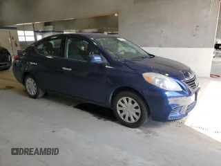 2014 Nissan Versa SV with VIN 3N1CN7AP0EK461009, listed as a Copart auction lot 47828175 with 125,832 mi miles and Clean Title. Bid and sale history available at DreamBid. Image 4.