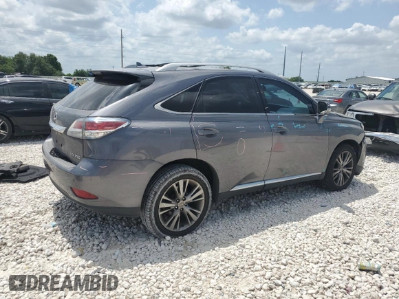 2013 Lexus RX 350 with VIN 2T2ZK1BA4DC126334, listed as a Copart auction lot 53139305 with 140,206 mi miles and Salvage Title. Bid and sale history available at DreamBid. Image 3.