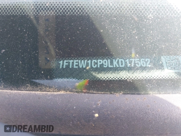 2020 Ford F-150 XL z VIN 1FTEW1CP9LKD17562, wystawiony jako IAAI lot #42060802 z przebiegiem 36 272 mil mil oraz . Historia ofert i sprzedaży dostępna na DreamBid. Obrazek 9.