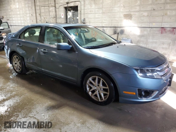 2012 Ford Fusion SEL with VIN 3FAHP0JG4CR144316, listed as a Copart auction lot 46071915 with 163,072 mi miles and Non Repairable. Bid and sale history available at carsss.com. Image 4.